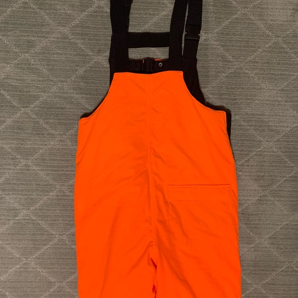 New TrueTimber Kryphan Bibs M Blaze Orange - Picture 5 of 7